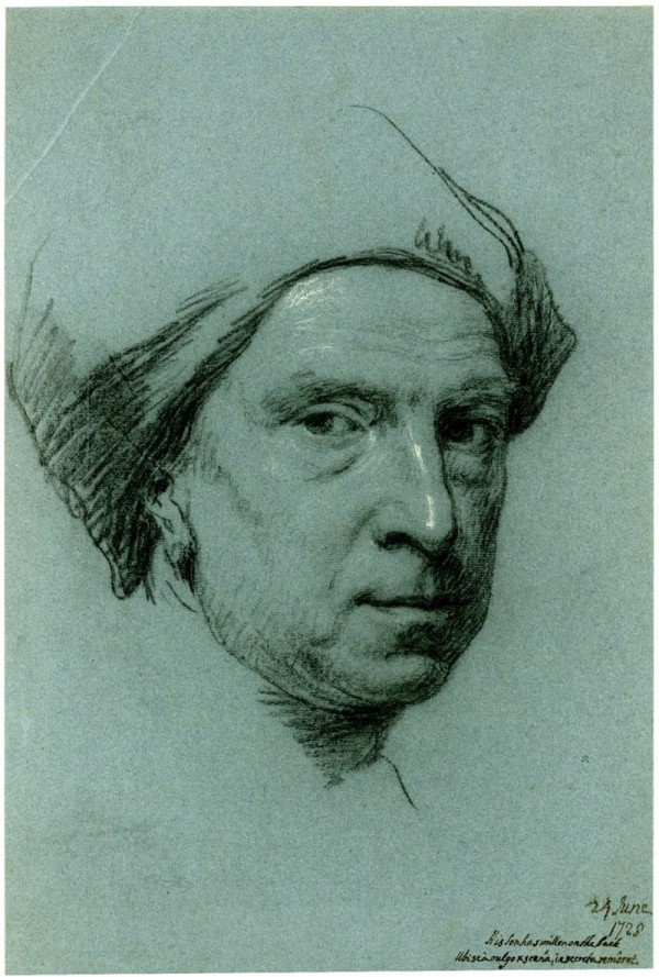 Jonathan Richardson by himself Print